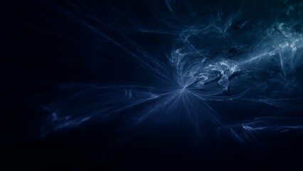 futuristische energievoll blau leuchtende Hintergrundgrafik, Technologie, Wissenschaft, KI, künstliche Intelligenz, Fortschritt, Forschung, Daten, Internet, digital, schwarz