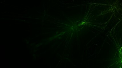 mystisches futuristisches symmetrisches grünes Design-Muster, Technologie, Hintergrund, Illusion, Wissenschaft