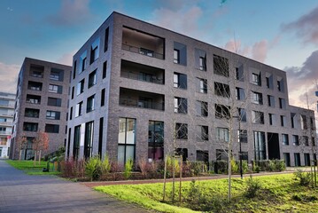 Design urbain – Appartement moderne en façade
