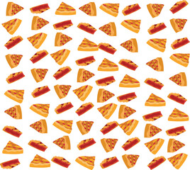 set of pie pie set pie pattern