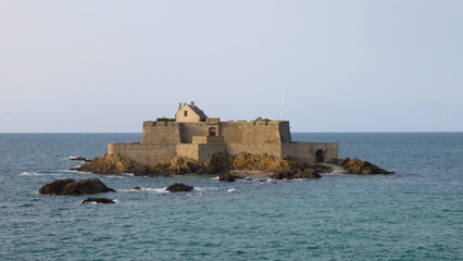Le fort national à Saint Malo