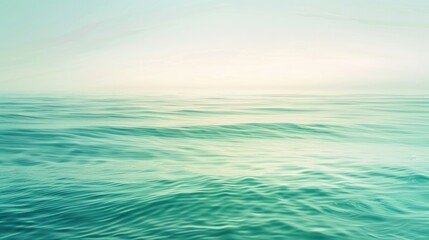 Fototapeta premium A tranquil backdrop of soft pastel green and blue hues