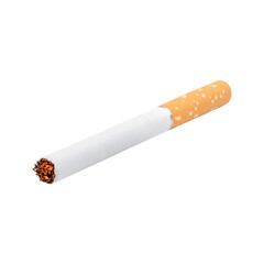 Cigarette isolated on transparent background
