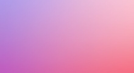 Smooth pastel ombre color transition from purple to rose pink.  Gradient color blend.