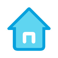 Fototapeta premium Home icon svg