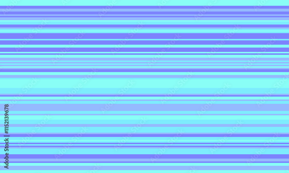 Aufkleber geometric stripes seamless vector pattern with horizontal lines in varied colours, creating an abstr