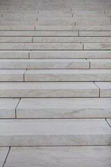 Marble stone steps background texture, outside US Supreme Court building, Washington DC, USA