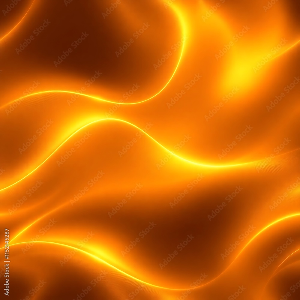 Poster abstract orange glow: a mesmerizing abstract background featuring a vibrant orange glow with flowing