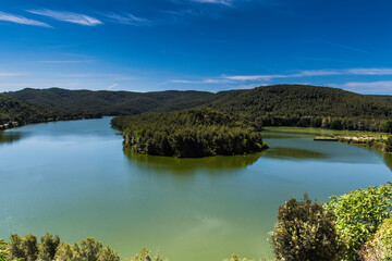 Reservoir of the river Foix
