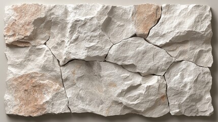 Stone wall texture with rough edges and natural tones, perfect for backgrounds, illustrations, and architectural designs.

