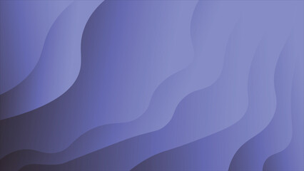 Abstract Purple Wavy Background Design, Gradient Layers, Soft Hues