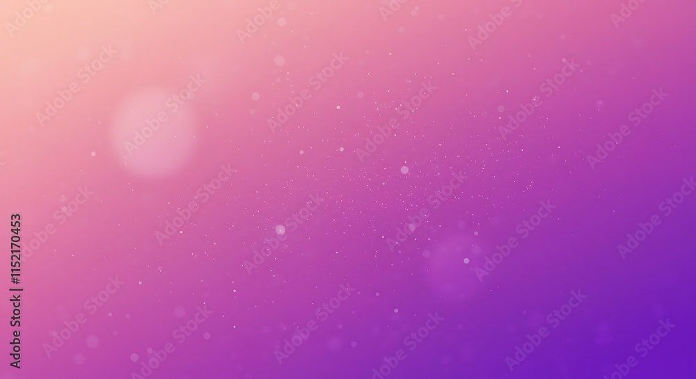 Aufkleber soft pink and purple gradient background with bokeh and glitter particles. abstract and pastel.