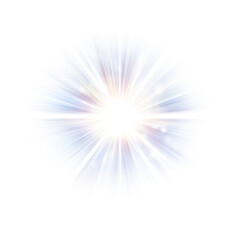 Transparent yellow sunlight special lens flash light effect. Front solar flare lenses	