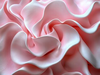Obraz premium Abstract Pink Texture: Flowing, Soft, and Elegant Design