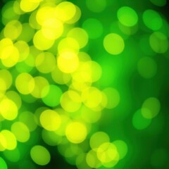 Fototapeta premium bokeh blue of Light green and gold bokeh abstract festive background abstract bokeh light background bright emotional harmonious vignette 