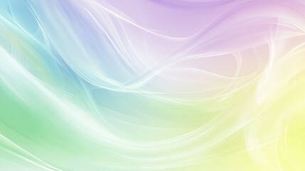 Fototapeta premium Smooth pastel-colored lines flowing and creating a beautiful abstract background, perfect for websites, presentations, or any design project needing a touch of elegance and sophistication