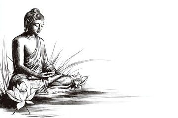 Calming perspectives artistic zen illustrations for mindful meditation practices