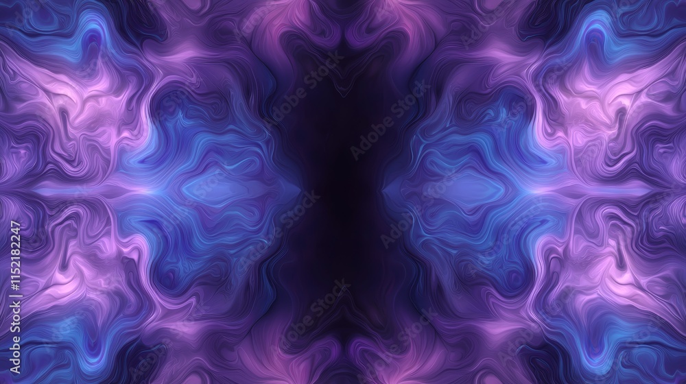 Poster purple and blue hues intertwine in a mesmerizing abstract background, creating a visually stunning d