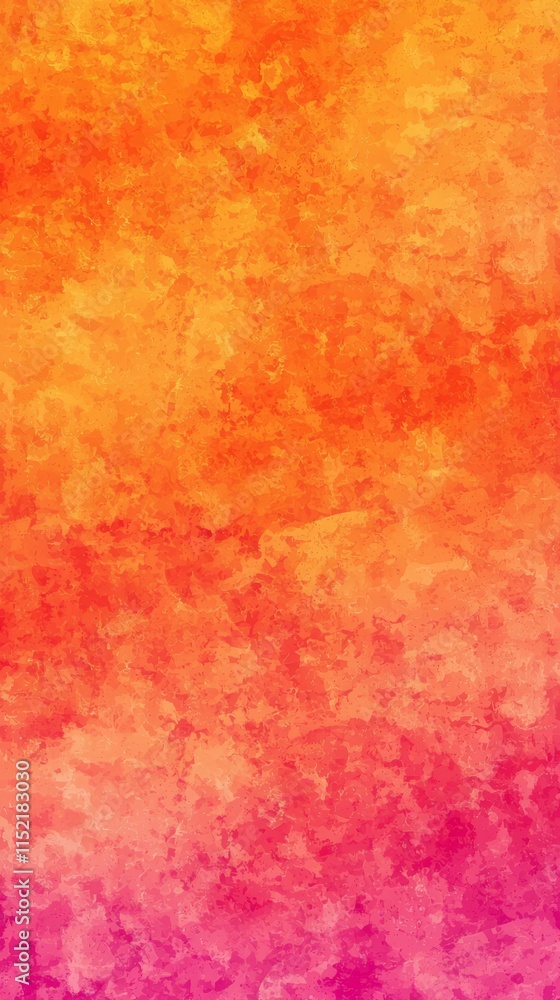 Poster warm-toned abstract background featuring a blend of orange and pink hues, creating a textured and vi