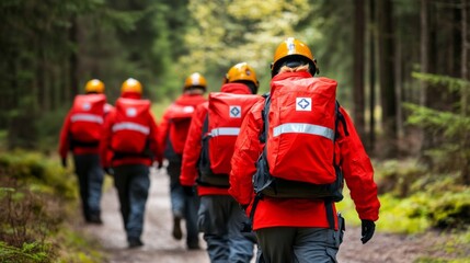 Responders in Training in Natural Environment