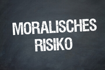Obraz premium Moralisches Risiko 