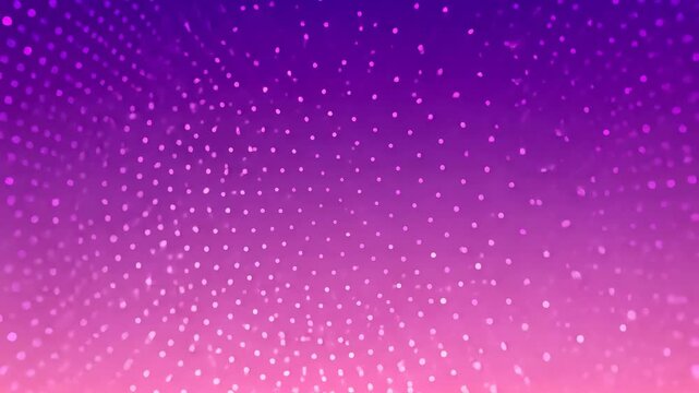 Violet and pink blurred background with halftone effect. Smooth gradient motion creates a sleek and modern aesthetic. Perfect template for minimal design layouts.