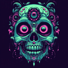 Sugar Skull illustration