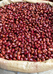 Sack Full of Red Kidney Beans
