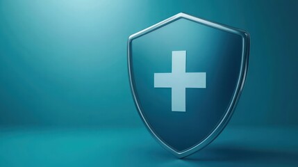 Obraz premium A symbol of medicine and first aid is often used in medical and emergency contexts