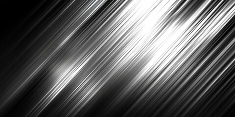 Abstract Diagonal Lines Monochrome Gradient Background Texture