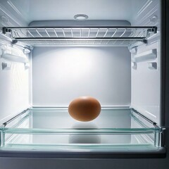 Lonely Egg in the Fridge