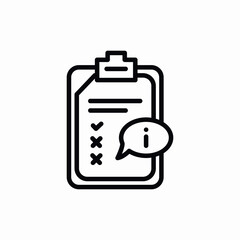 Clipboard Checkmark Approved Icon vector sign