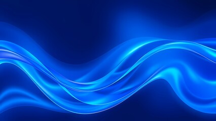 Fototapeta premium abstract blue wave background