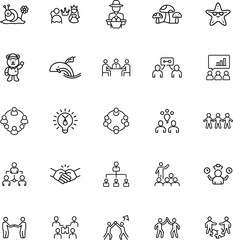 Teamwork, Collaboration, Networking, Ideas, Communication, Partnership, Meeting, Growth, Strategy, I