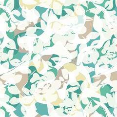 Flower seamless patterns
