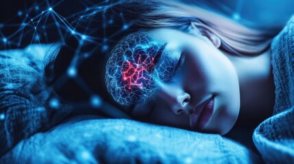 Neuroscience and Dreams: Sleep and Brain Activity Visualization for Scientific Concepts