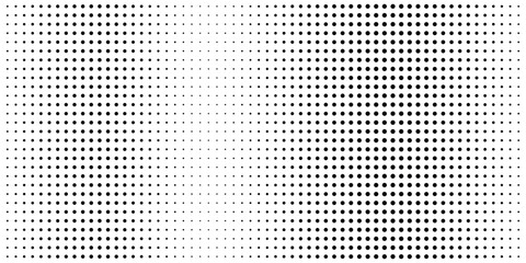PrintBasic halftone dots effect in black and white color. Halftone effect. Dot halftone. Black white halftone. dots background
