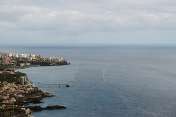 Coastline of Madeira island