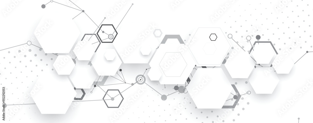 Poster abstract geometric background. for scientific and business presentations. vector work.