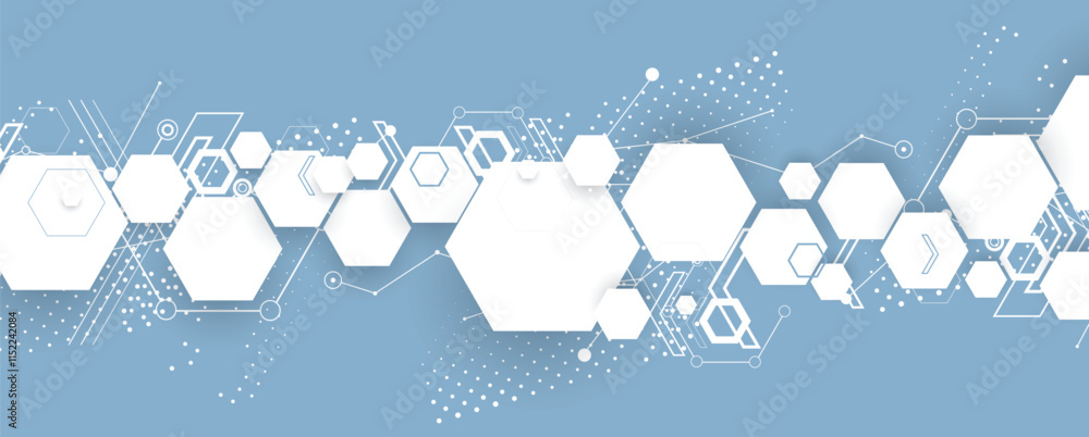 Poster abstract geometric background. for scientific and business presentations. vector work.