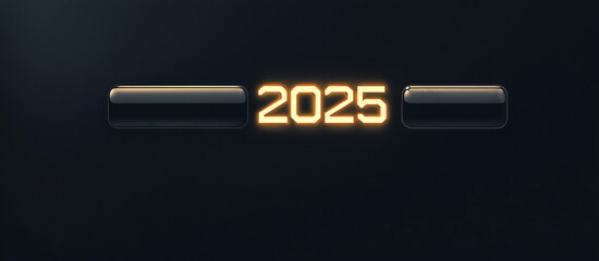 2025 glow bar: a futuristic countdown