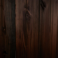 Obraz premium Dark brown wooden surface with fine grain and a smooth, polished texture 