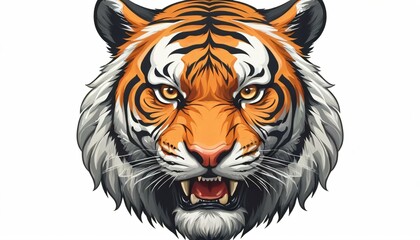 Obraz premium head of tiger