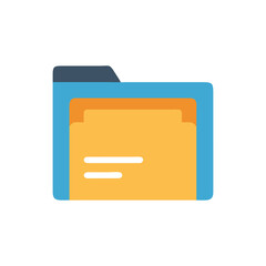  Dynamic Data Folder Icon Illustration Design