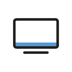  Creative Empty Monitor Icon Illustration Design