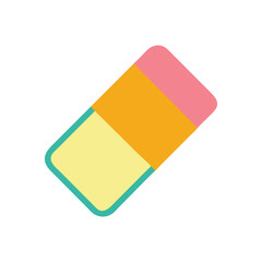  Stylish Eraser Icon Illustration Design