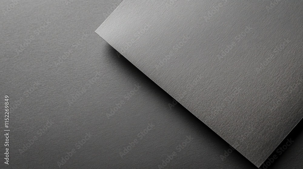 Poster blank grey paper with a sleek texture and subtle monochromatic tone for creative and modern visuals.