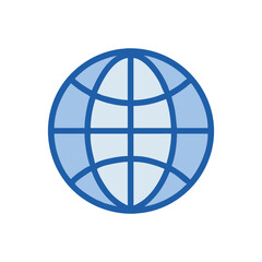  Earth Geography Sphere Icon Illustration Design