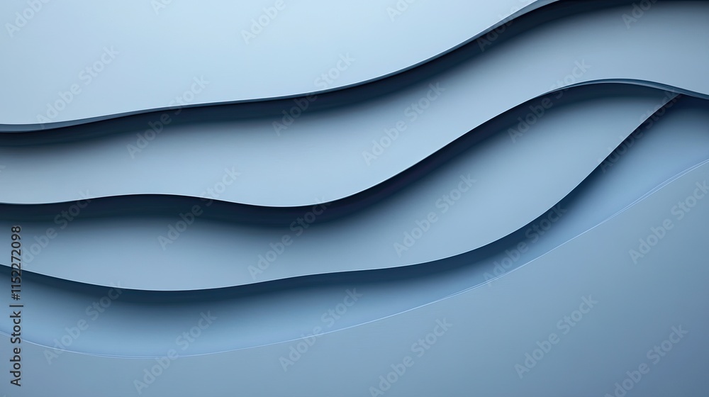 Poster elegant blue tracing paper background with a soft matte texture and subtle tonal variations.