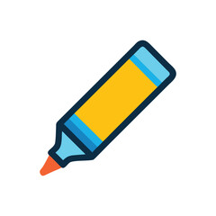  Colored Marker Icon Illustration Design